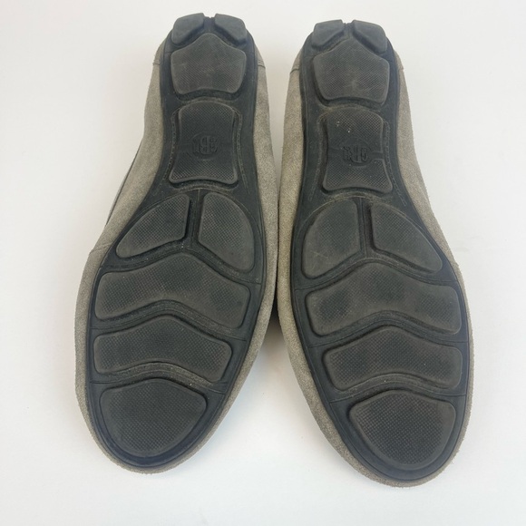 G.H. Bass & Co Beamer Penny Loafers Shoe Size 8.5M Gray Suede - Picture 9 of 13